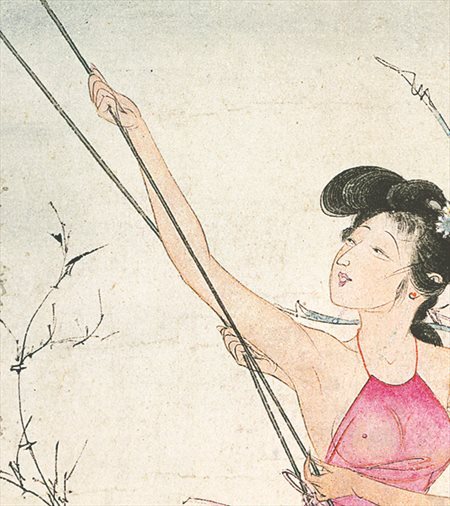 波密县-胡也佛的仕女画和最知名的金瓶梅秘戏图