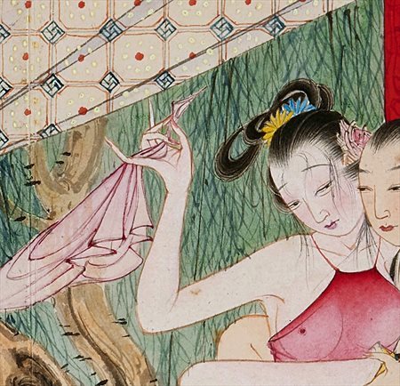 波密县-迫于无奈胡也佛画出《金瓶梅秘戏图》，却因此成名，其绘画价值不可估量